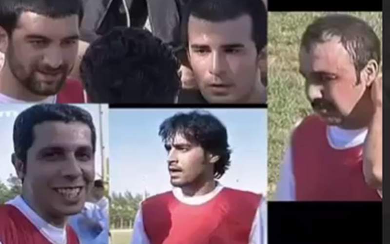 بازی شهاب حسینی در تیم فوتبال هنرمندان