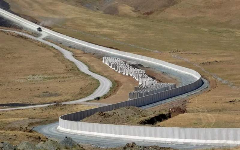 پایان پروژه دیوارکشی ترکیه در مرز ایران