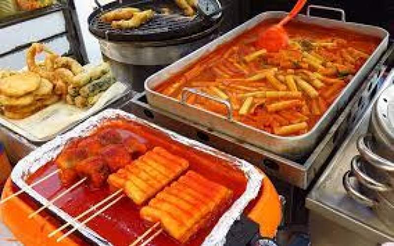 غذای مشهور خیابانی در کره جنوبی/فیلم