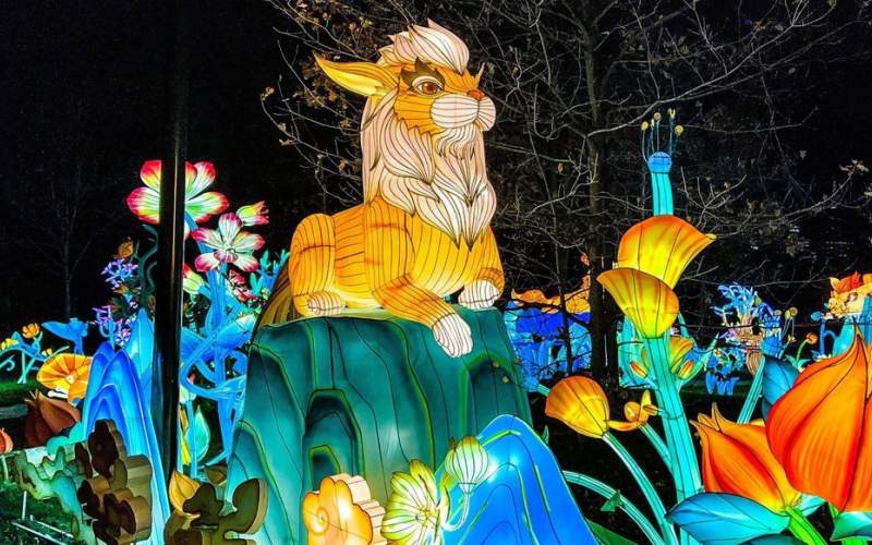 جشنواره اژد‌ها و فانوس‌های شانگهای در پاریس