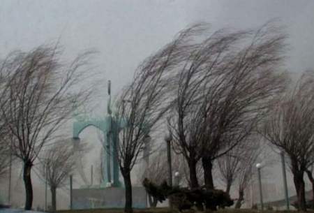 وزش باد شدید و بهبود کیفیت هوای تهران تا فردا