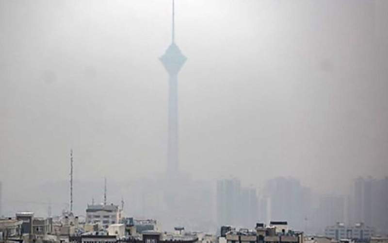 تهران، شهر محصور در ابری از آلودگی