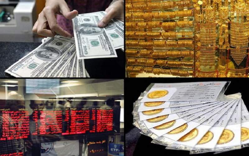پیش‌بینی بازار ارز، طلا، سکه و بورس تا پایان سال