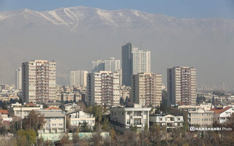 وضعیت آلودگی هوای تهران در روز جمعه ۸ دی