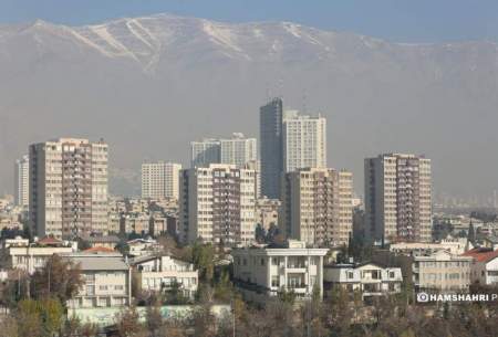 وضعیت آلودگی هوای تهران در روز جمعه ۸ دی