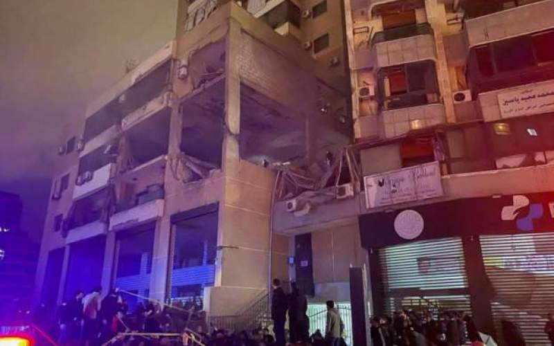 حمله پهپادی اسرائیل به دفتر حماس در بیروت
