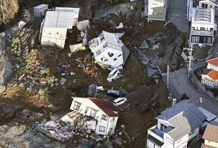 بلایی که زلزله ۷.۶ ریشتری سر ژاپن آورد