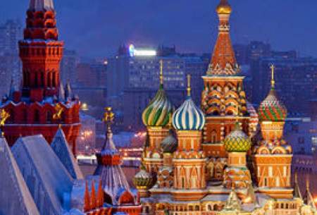 ویدیویی از تزئین جذاب مسکو برای سال نو