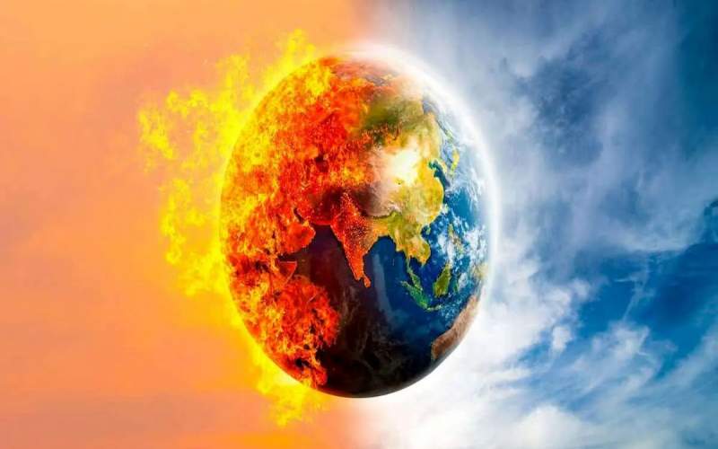گرمایش زمین به چند درجه رسیده است؟