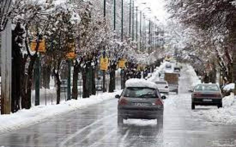 یک پیش‌بینی جدید از بارش باران و برف از شنبه