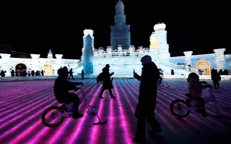هاربین شهر یخی چین را ببینید /فیلم