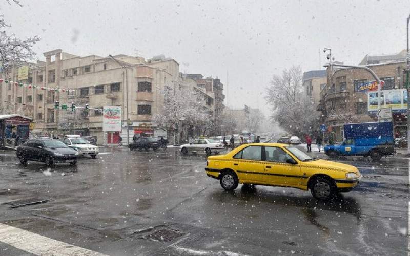 زمان بارش برف و باران در تهران مشخص شد