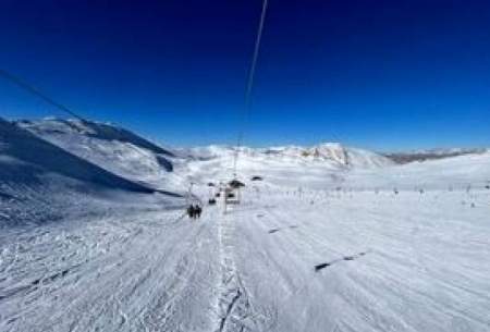 ویدئو دلبر از بارش برف در توچال تهران