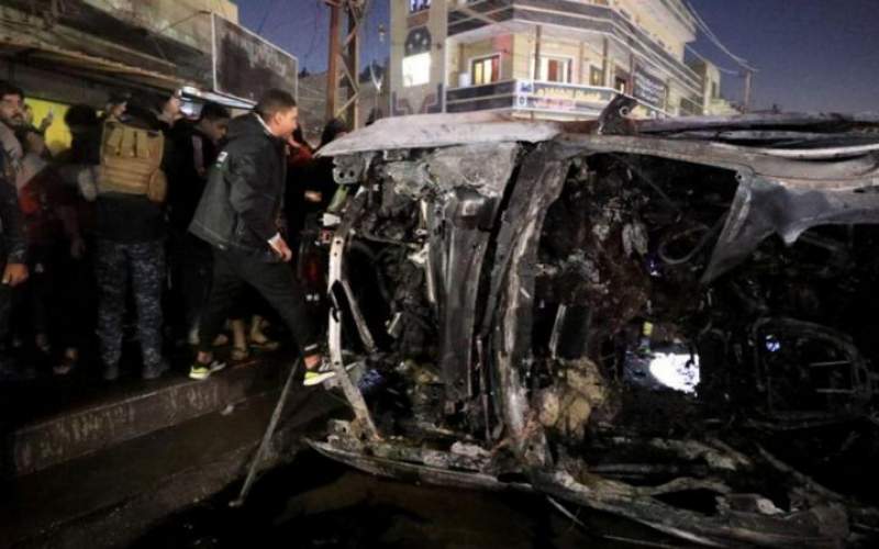  حمله پهپادی به فرمانده کتائب حزب‌الله در بغداد 