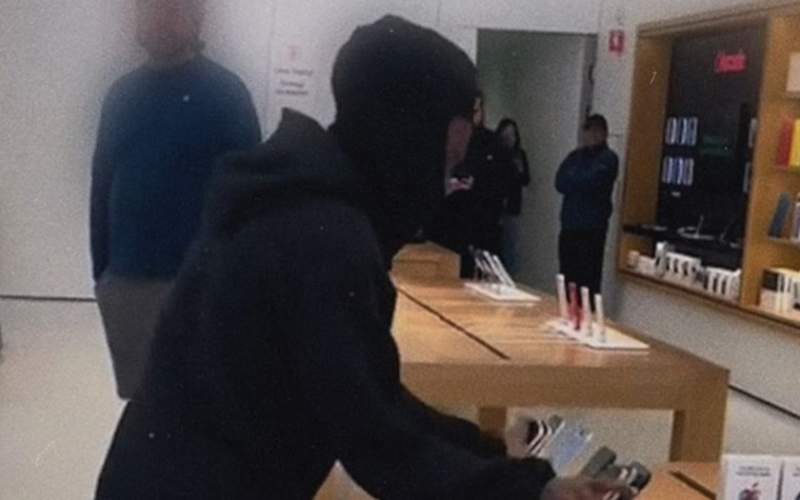 سرقت عجیب ۷۵ آیفون از یک فروشگاه اپل