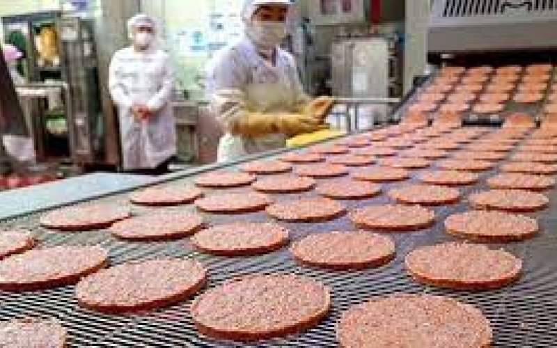 ویدئو جالب از نحوه تولید همبرگر در کارخانه