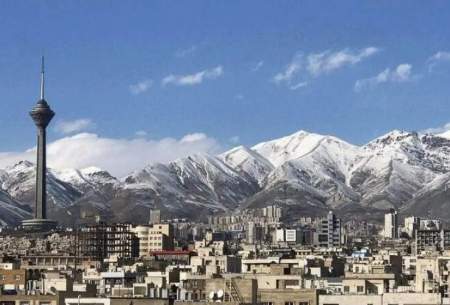 وضعیت کیفیت هوای تهران در آخرین روز بهمن‌