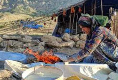 پخت نازک ترین نان محلی ایران روی ساج /فیلم