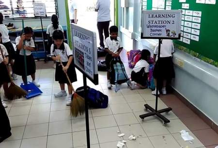فرهنگ تمیز کردن مدارس در ژاپن/فیلم