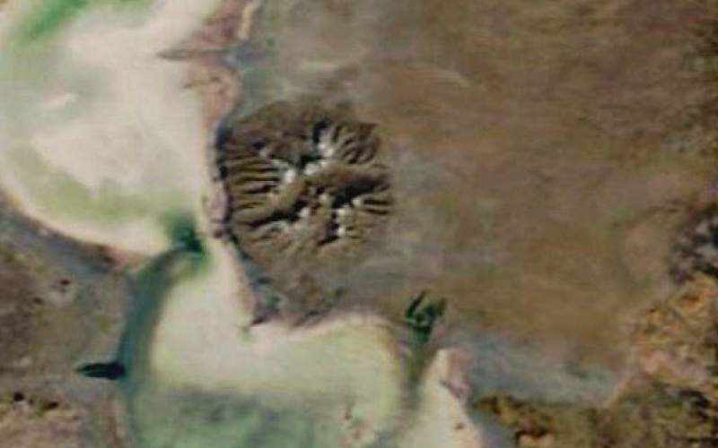عکس هوایی از دریاچه ارومیه که مردم را امیدوار کرد