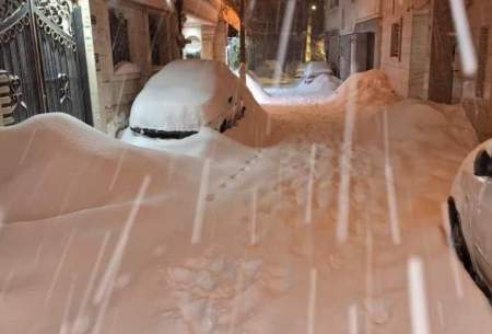 این مناطق در تهران زیر بارش برف مدفون شدند