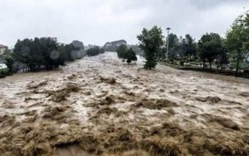این شهرِ سیستان و بلوچستان در سیلاب غرق شد