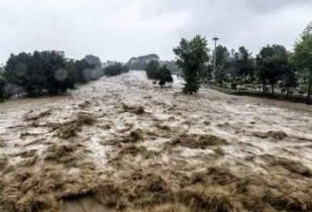 این شهرِ سیستان و بلوچستان در سیلاب غرق شد
