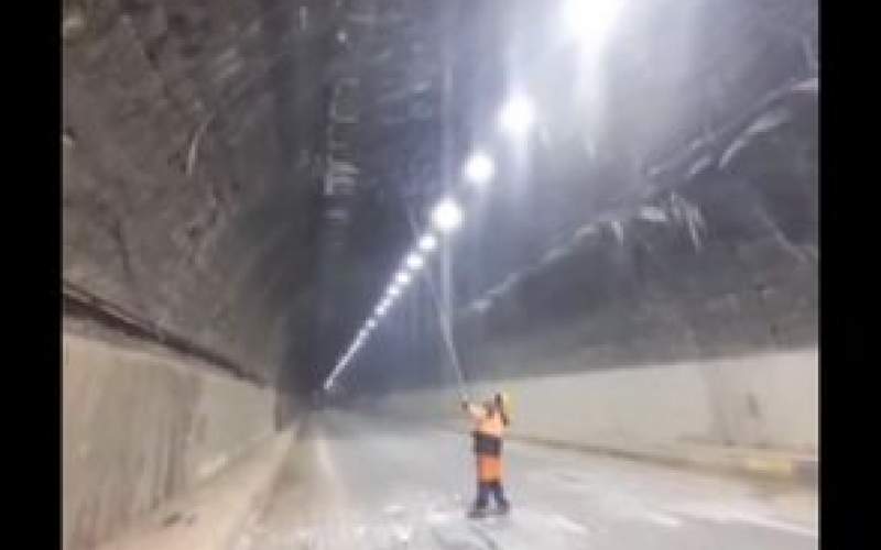 وضعیت باورنکردنی تونل‌های جاده چالوس