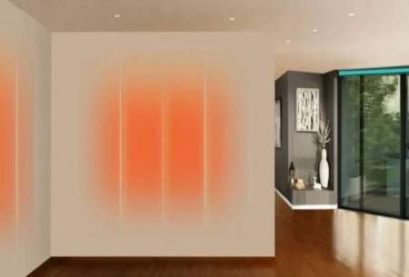 طراحی کاغذ دیواری نانویی برای گرمایش داخل ساختمان
