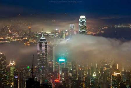 شهر هنگ کنگ در شب  <img src="https://cdn.baharnews.ir/images/picture_icon.gif" width="16" height="13" border="0" align="top">