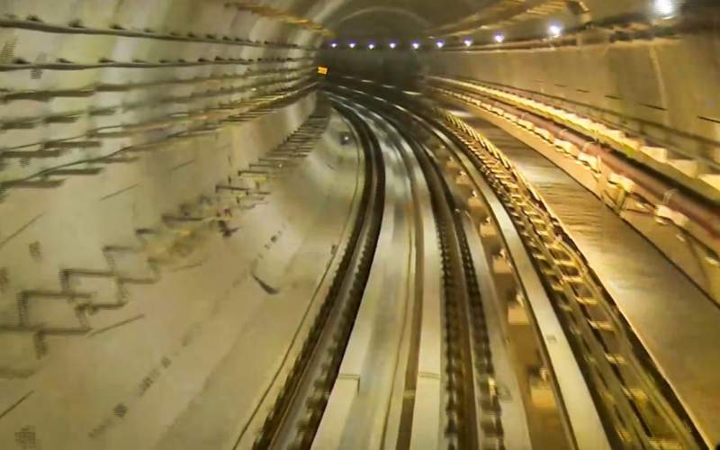 افتتاح اولین تونل زیر آب مترو در هند ‌