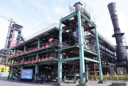 بزرگ ترین کارخانه آهن اسفنجی کشور در فولاد خوزستان افتتاح شد