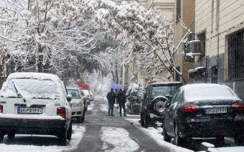 بارش برف و باران در این ۶ استان کشور