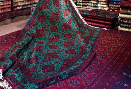 بازار فرش دستباف در پایتخت افغانستان  