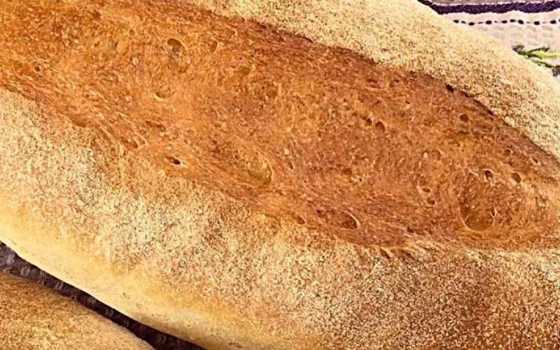 با 400 گرم آرد گندم این نان آلمانی را  درست کنید