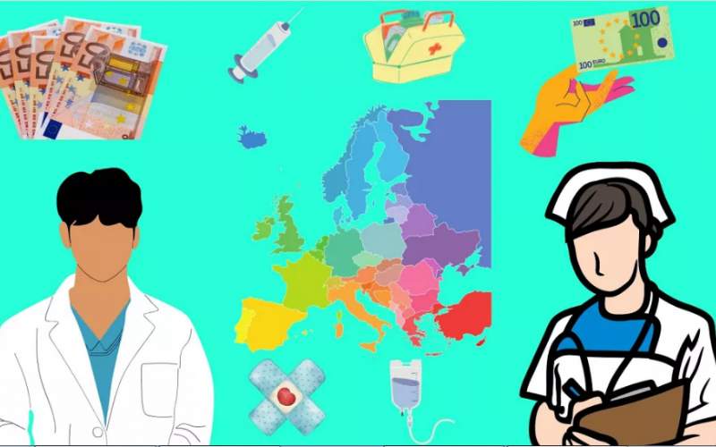بالاترین درآمد پرستاران در  کشورهای اروپایی 