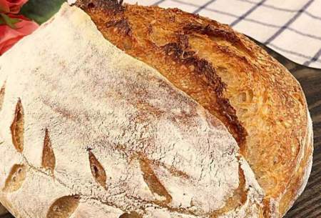 طرز پخت نان روستایی آلمانی بدون مخمر/فیلم