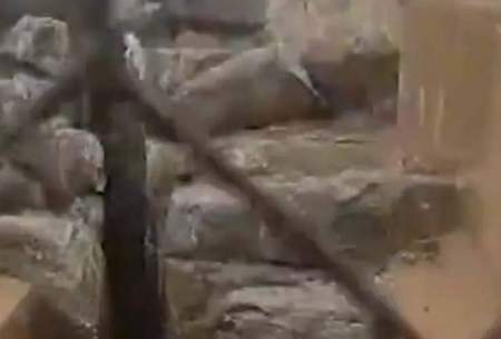 بازگشایی  آبراهه‌های ۲۵۰۰ ساله تخت جمشید مقابل گردشگران