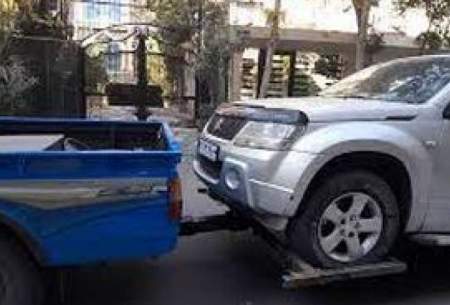 ویدئویی از شاهکار خنده‌دار امداد خودرو در تبریز