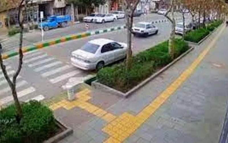 تصاویر عجیب از سرقت مانیتور خودرو در مشهد