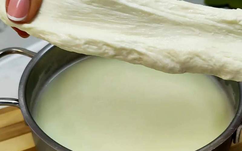 طرز تهیه پنیر موزارلای خانگی به روش آلمانی