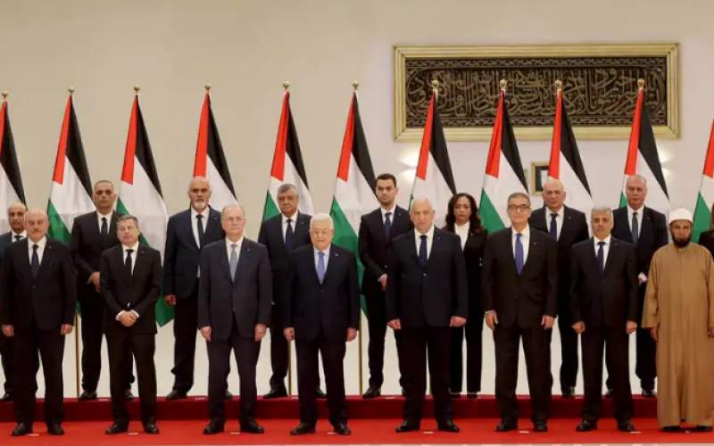 دولت جدید فلسطین سوگند یاد کرد
