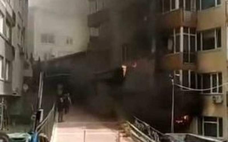ویدئویی از آتش سوزی استانبول با ده‌ها کشته