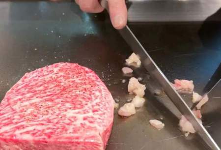 پخت متفاوت گران ترین گوشت جهان/فیلم
