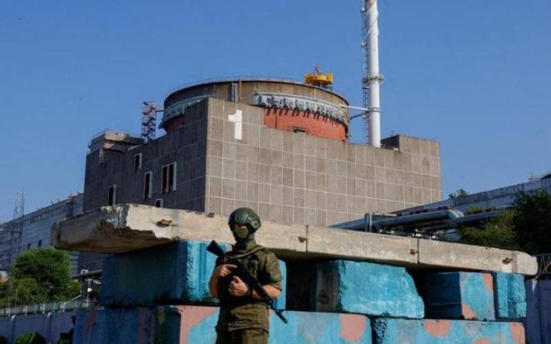حمله پهپادها به نیروگاه اتمی زاپوریژیا اوکراین