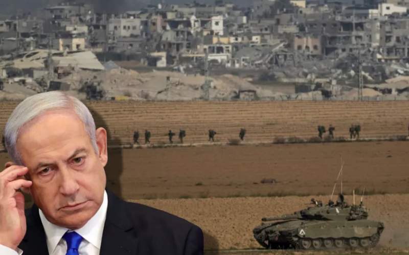 گره خوردن حیات سیاسی نتانیاهو به جنگ 