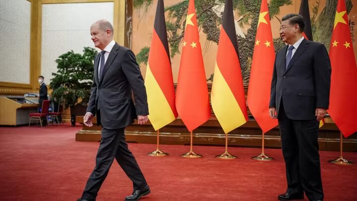 تحولات استراتژی صدراعظم آلمان رابه چین کشاند