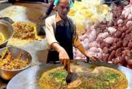 غذای خیابانی مشهور در پاکستان/فیلم