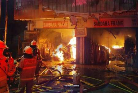 آتش سوزی در پایتخت اندونزی ۷ کشته برجای گذاشت
