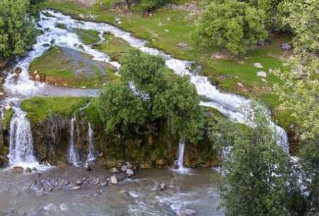 تصاویری از آبشار «آبریز» کهگیلویه  